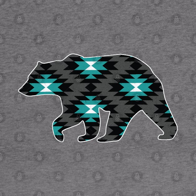 Bear Pattern - 3 by Brightfeather